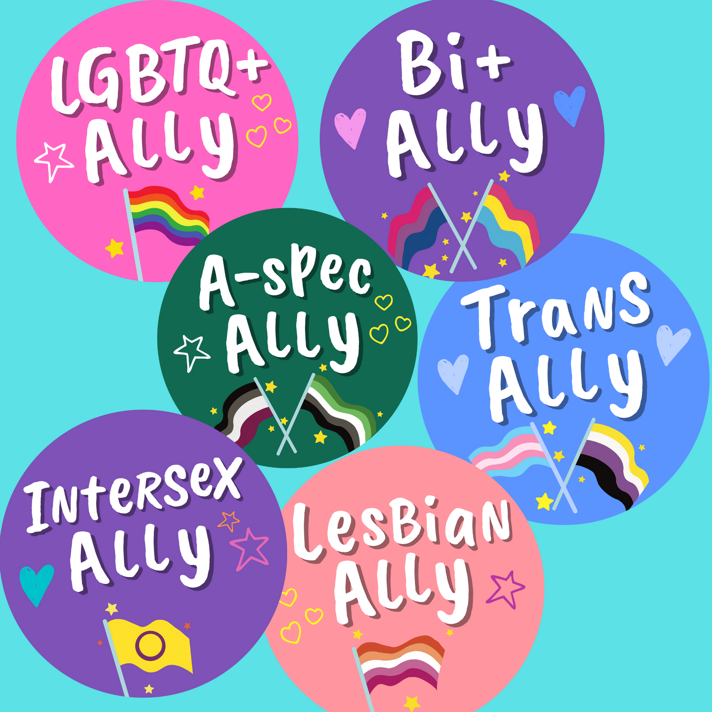 Ally Stickers