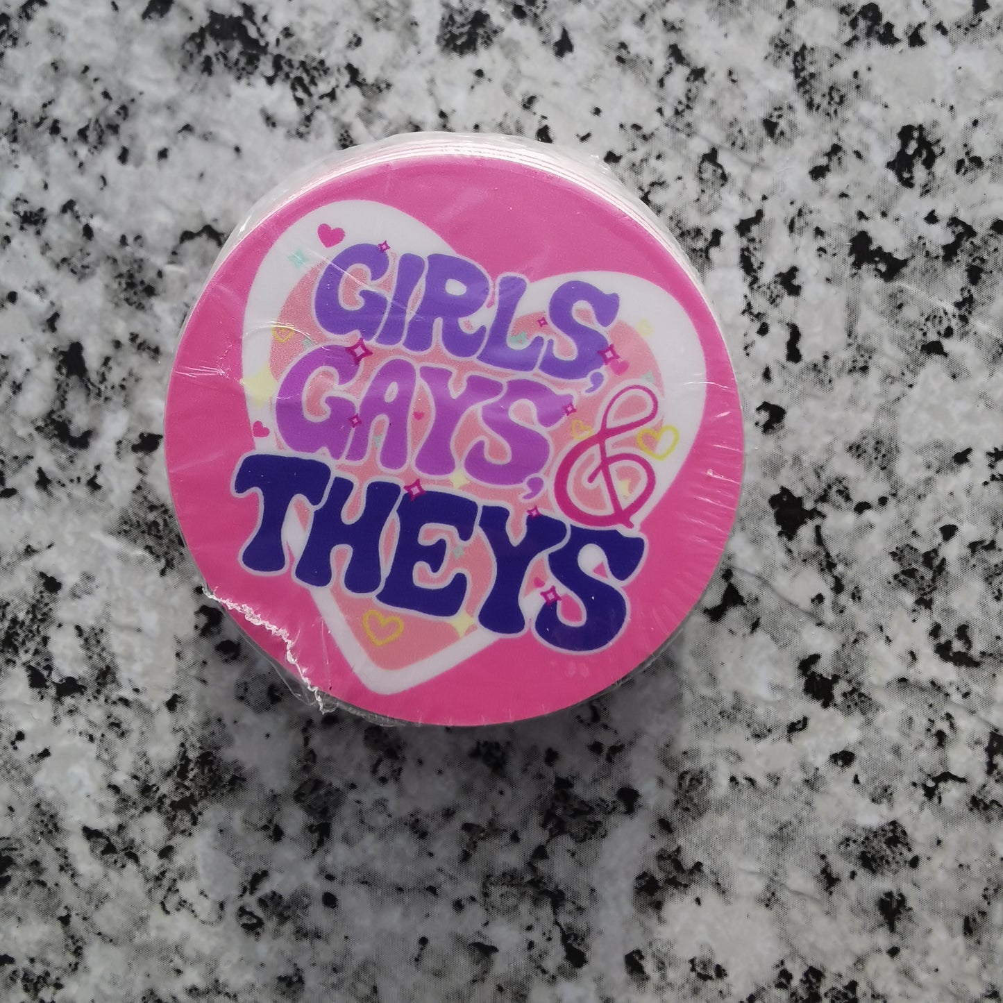 Girls Gays & Theys sticker