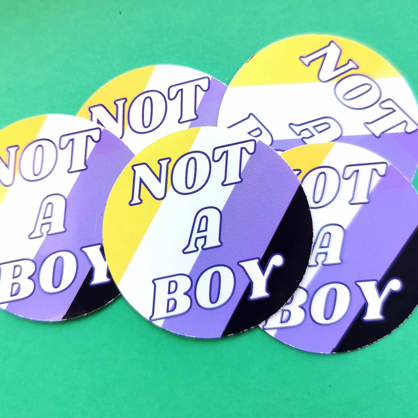 Not A Girl / Not A Boy Sticker
