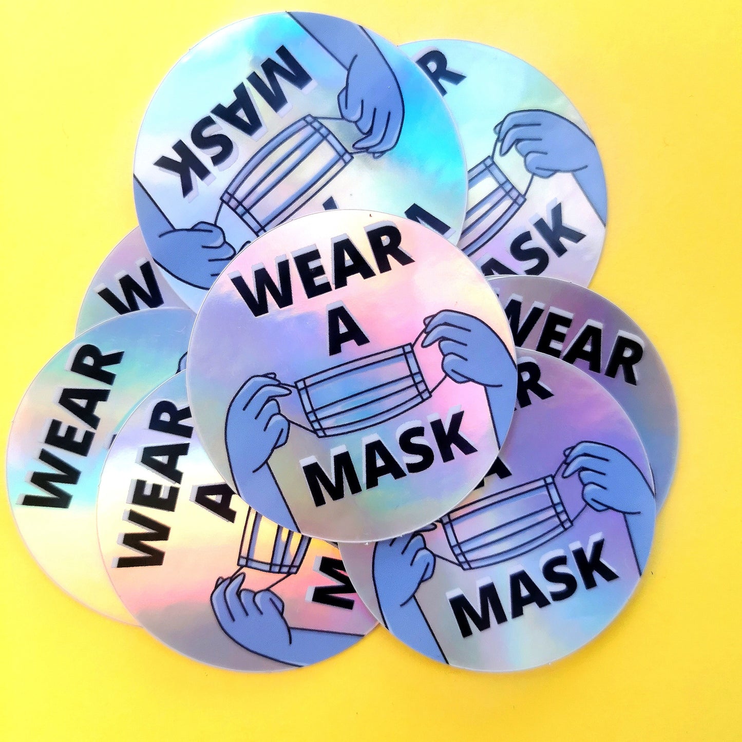 Wear A Mask Sticker