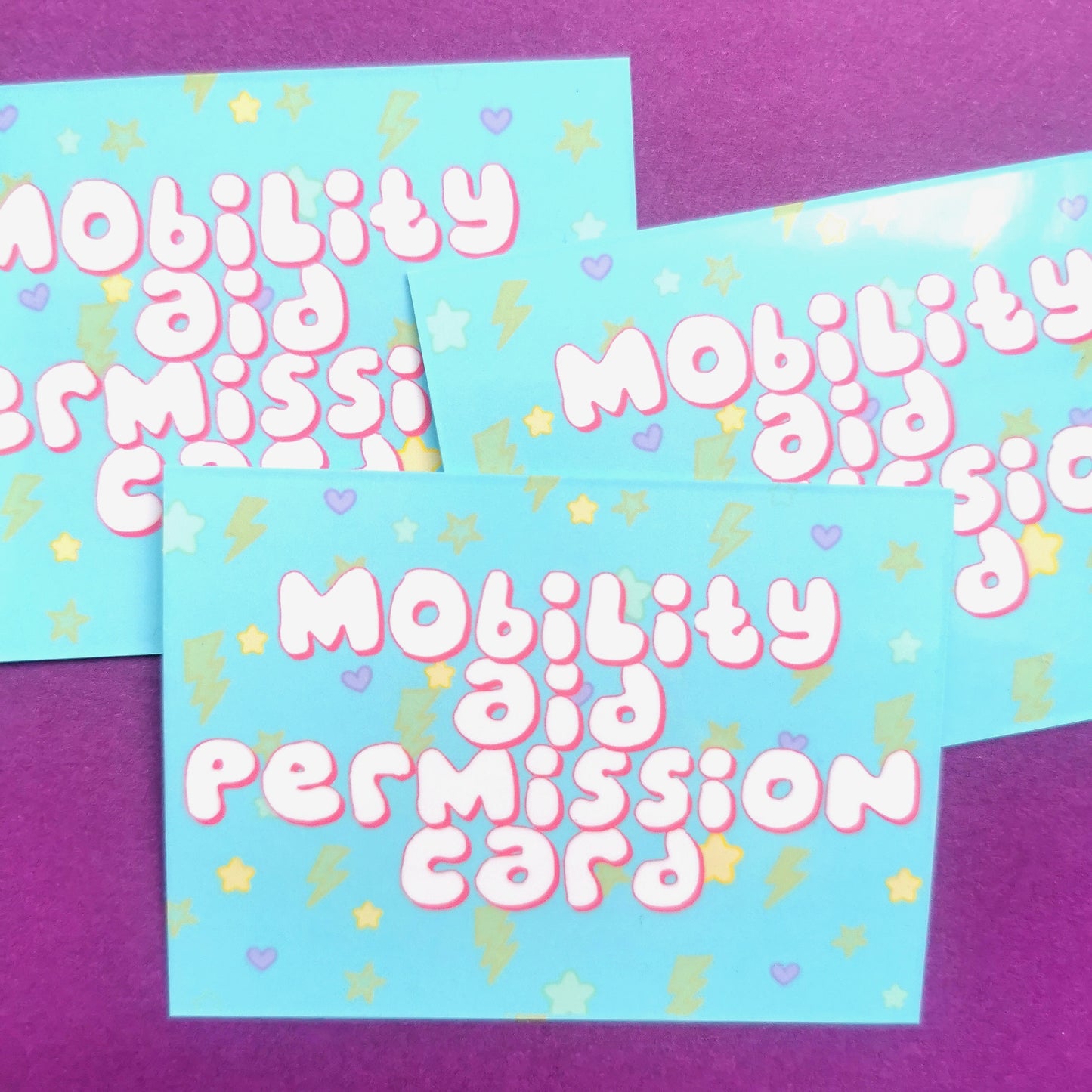 Mobility Aid Permission Card