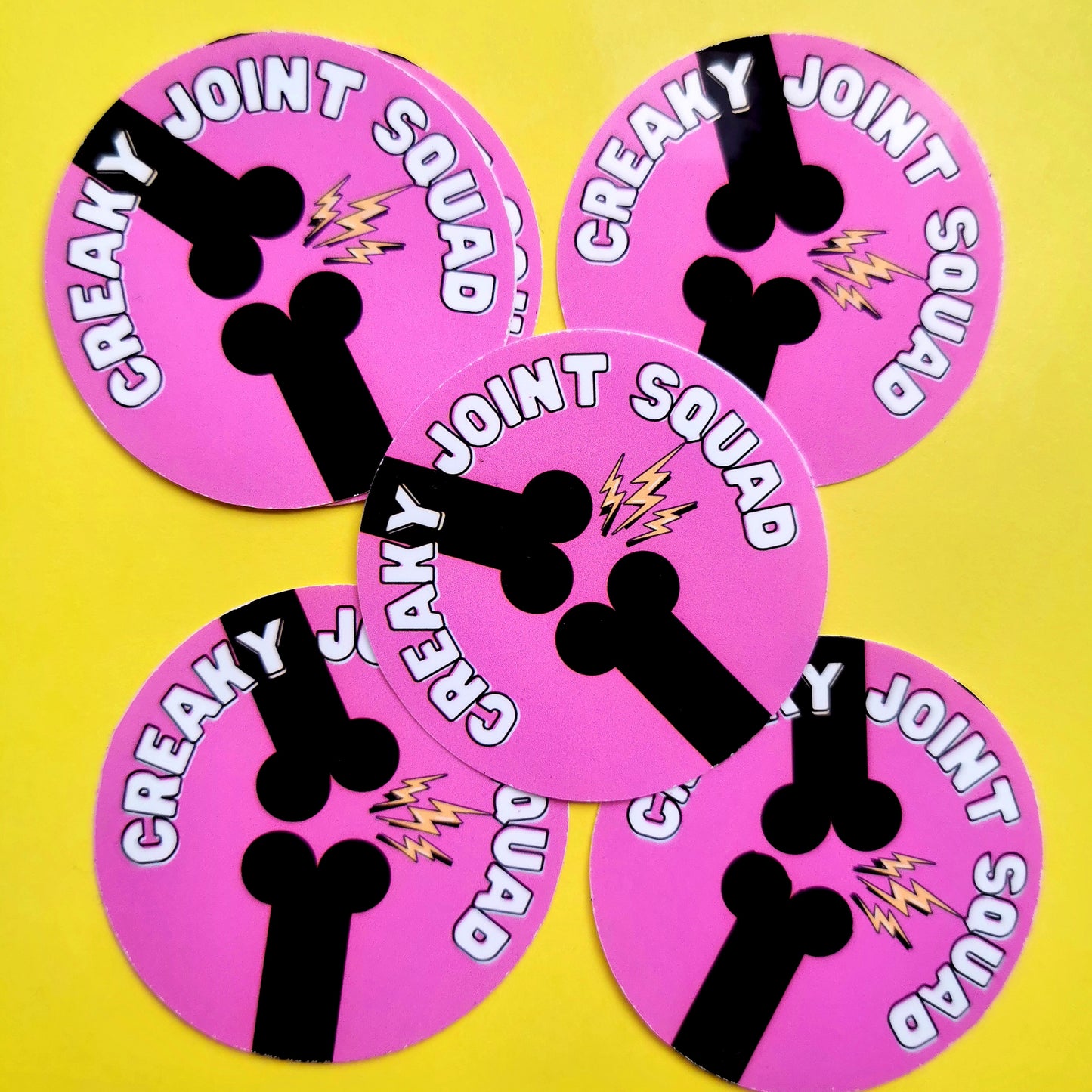 Creaky Joint Squad sticker