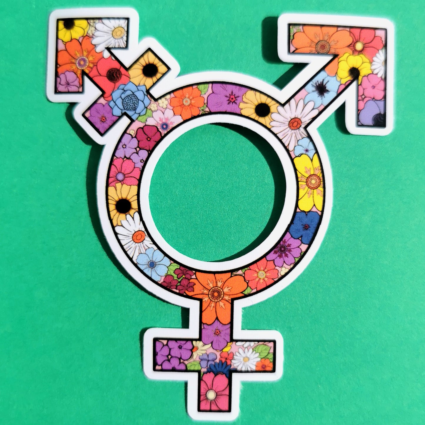 Floral Trans Symbol stickers