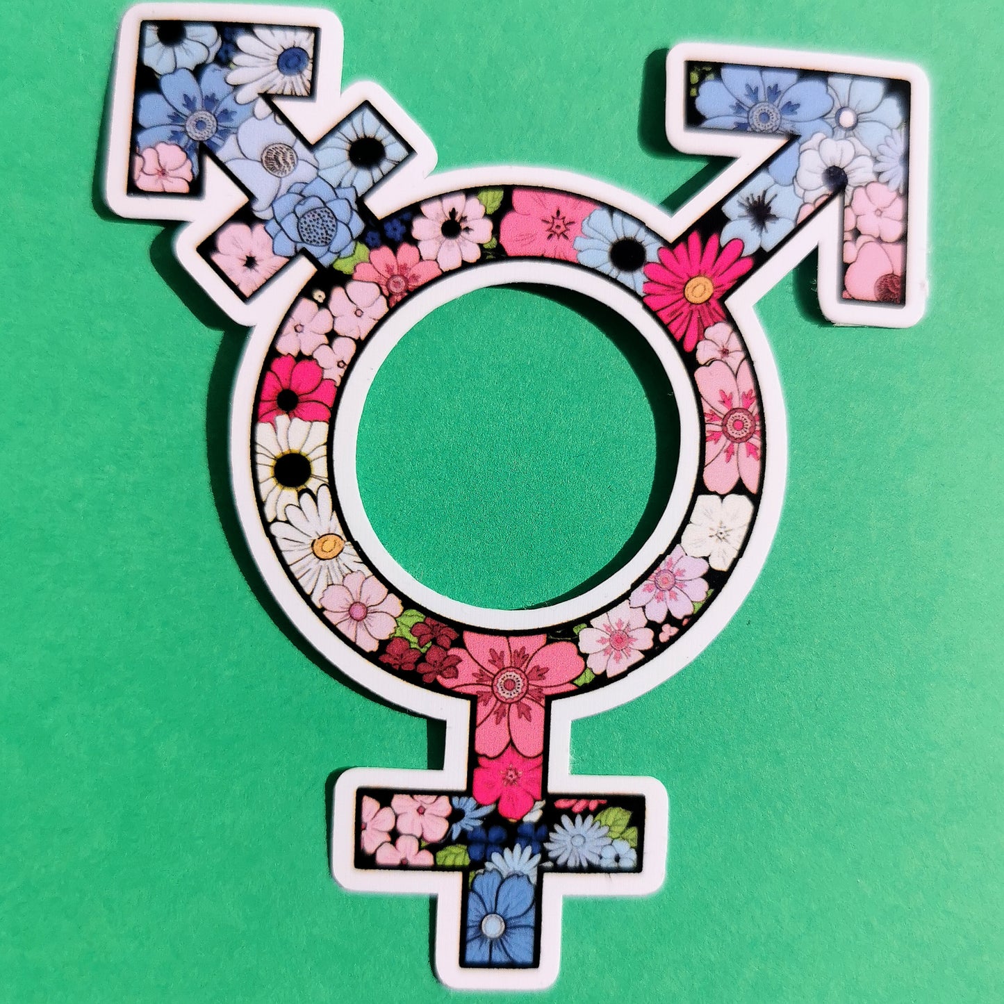 Floral Trans Symbol stickers