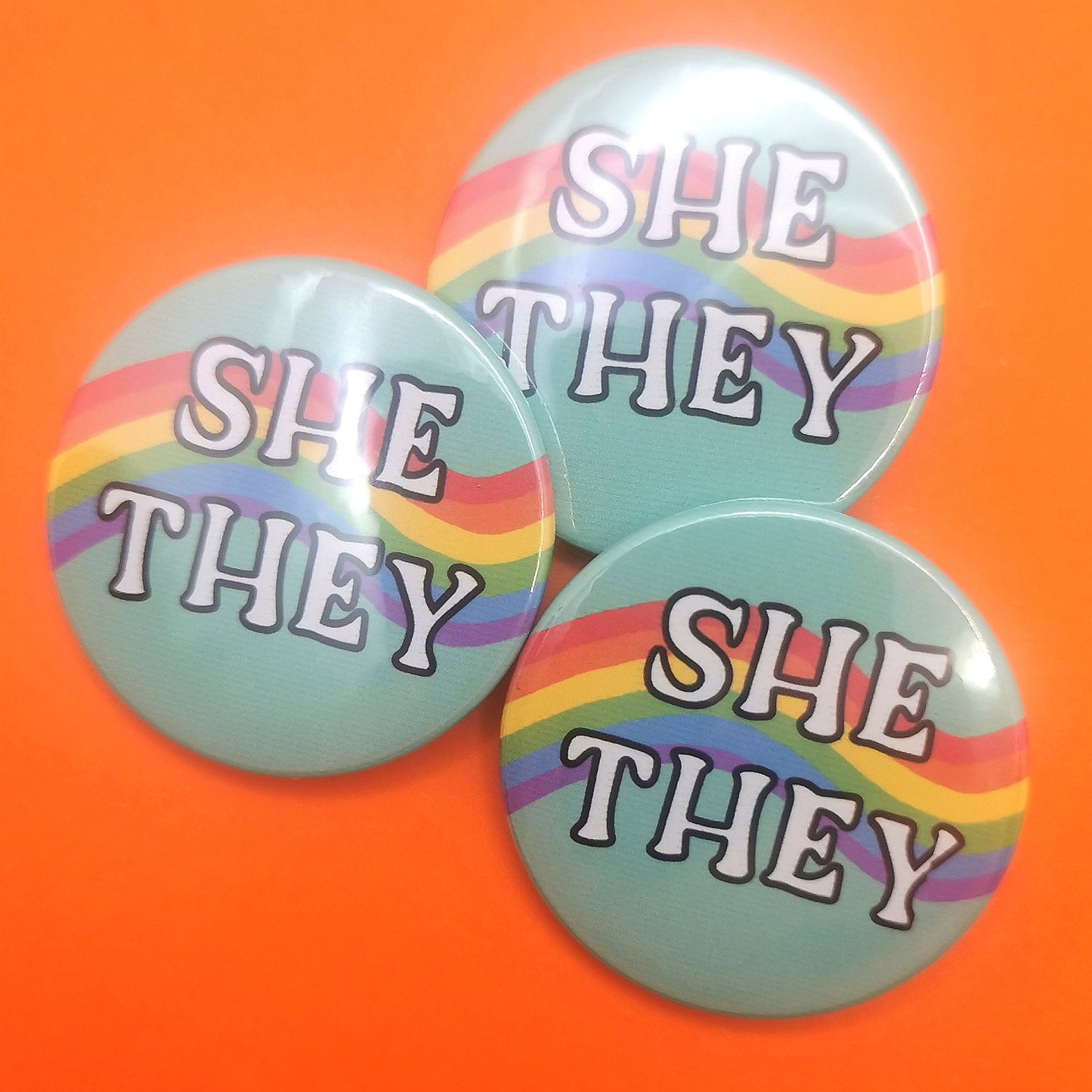 Pronoun Badges