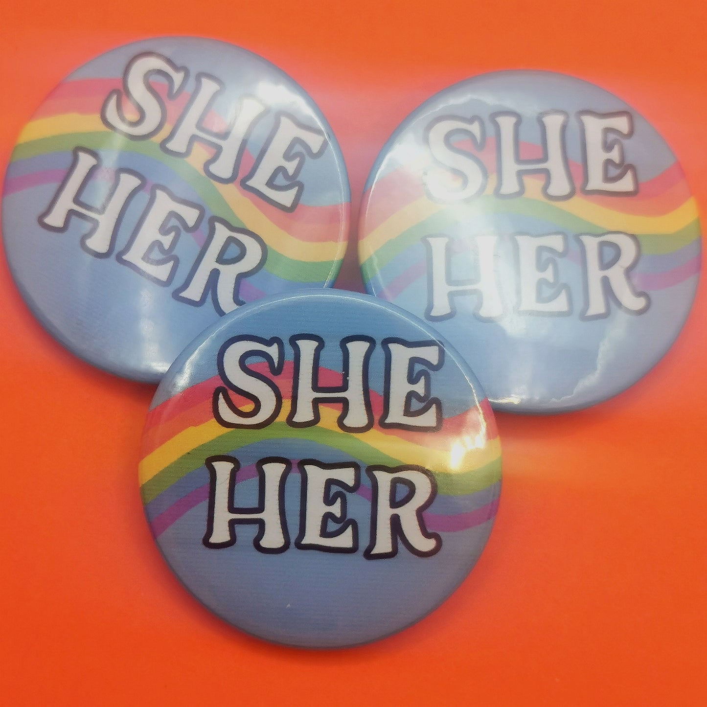 Pronoun Badges