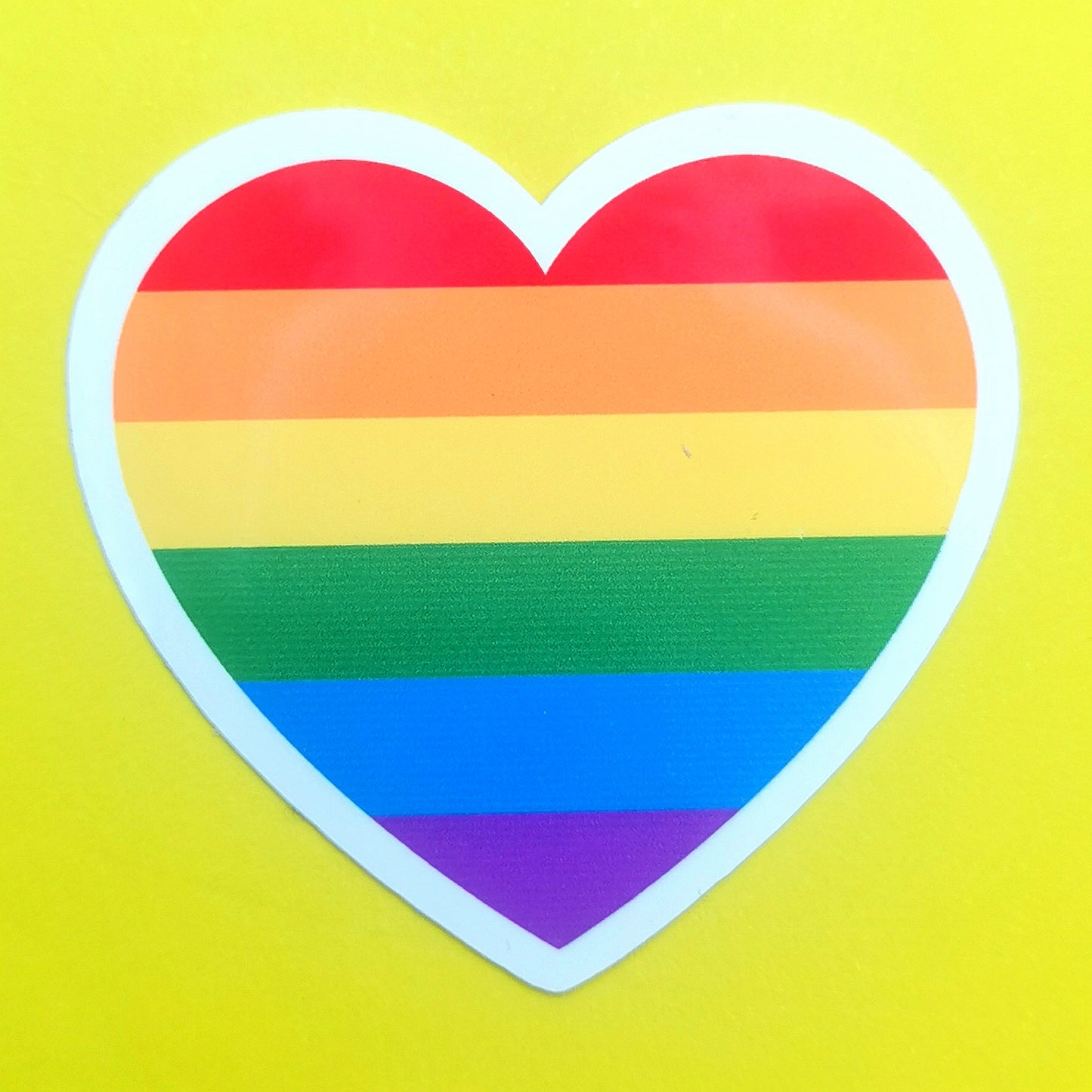 Pride Heart Stickers