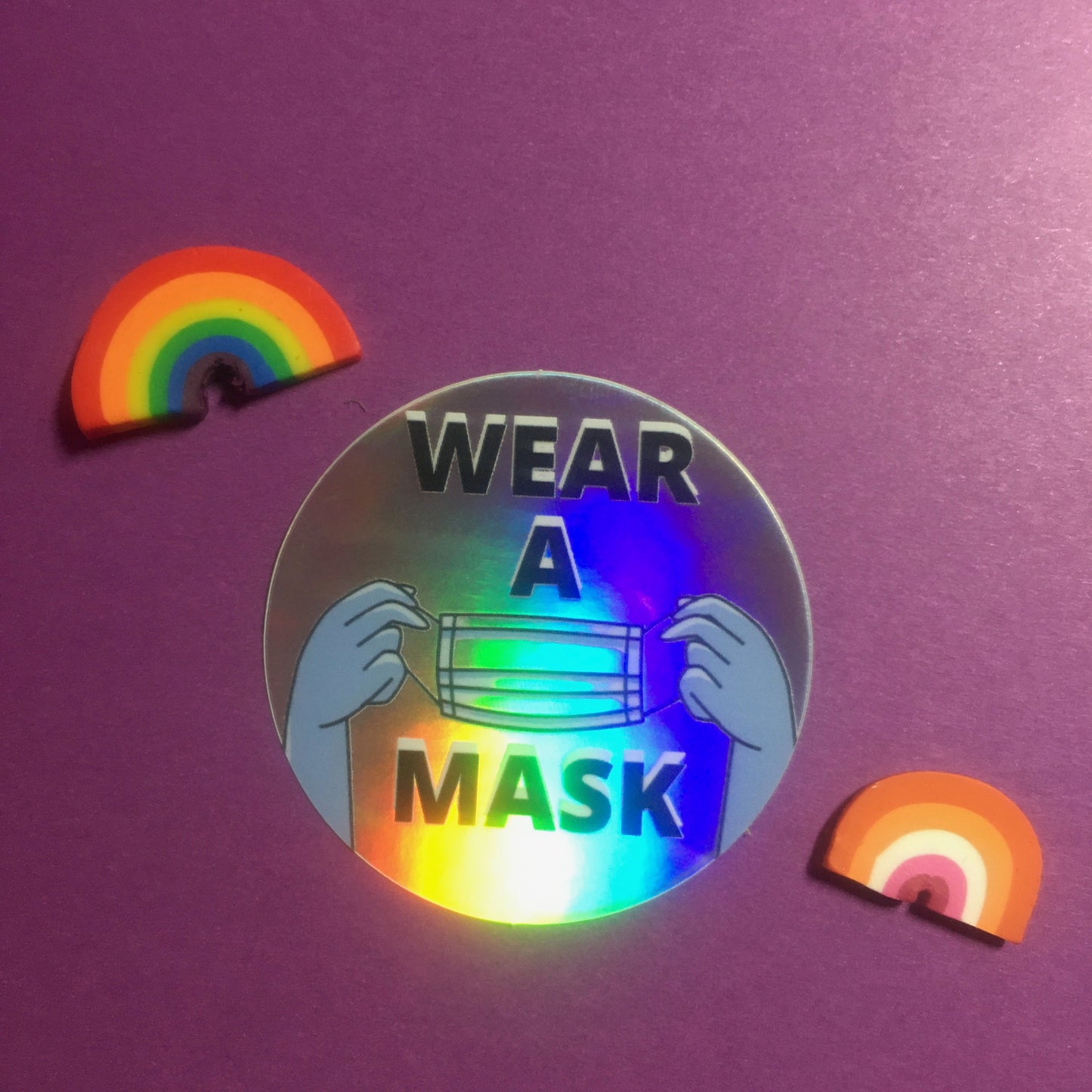 Wear A Mask Sticker