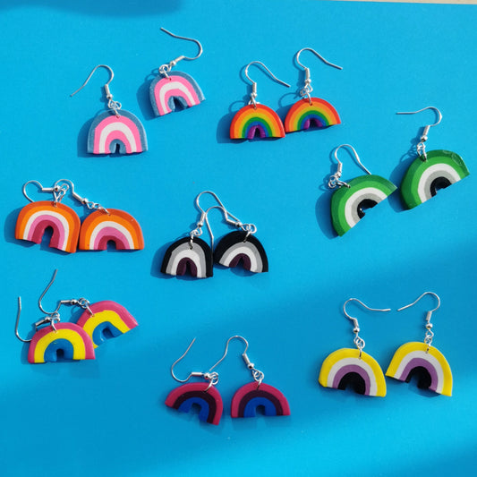 Pride Flags Rainbows - Earrings