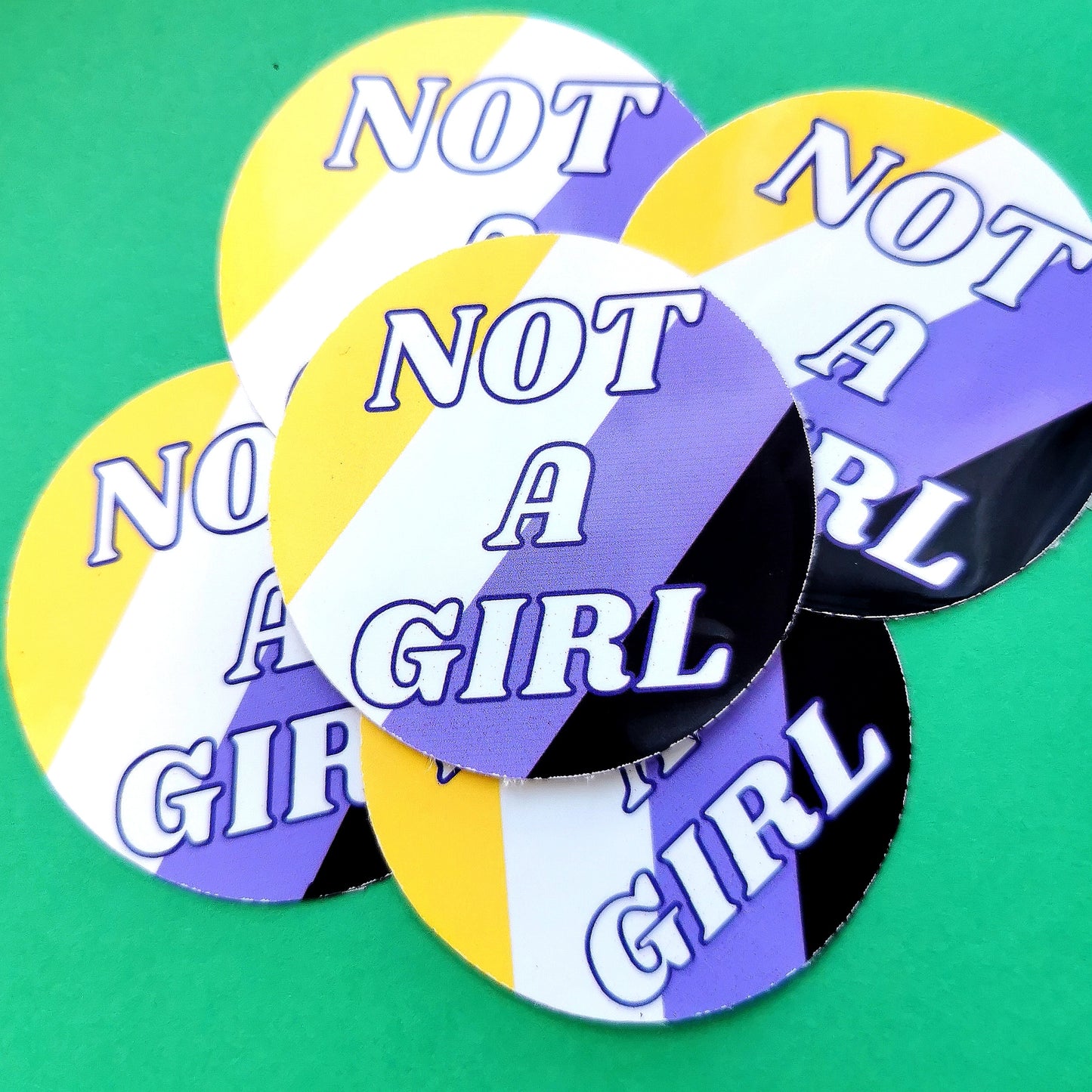 Not A Girl / Not A Boy Sticker