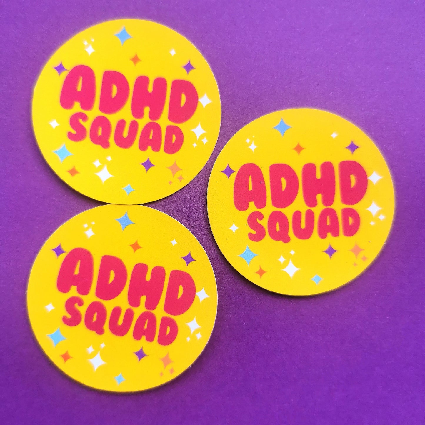 ADHD squad sticker