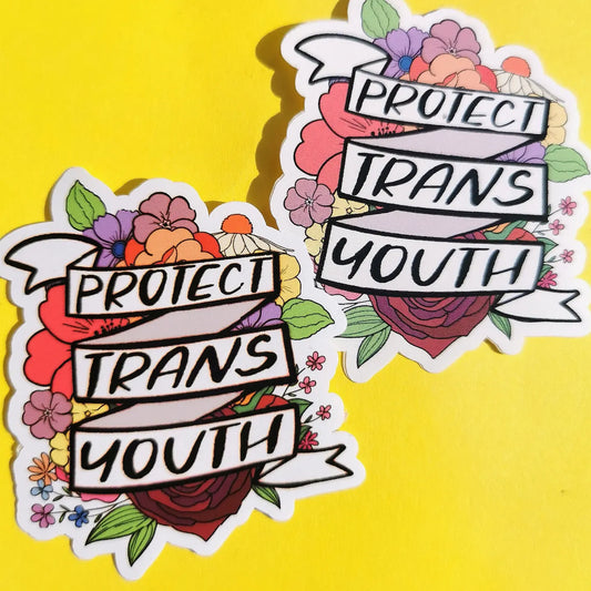 Protect Trans Youth sticker