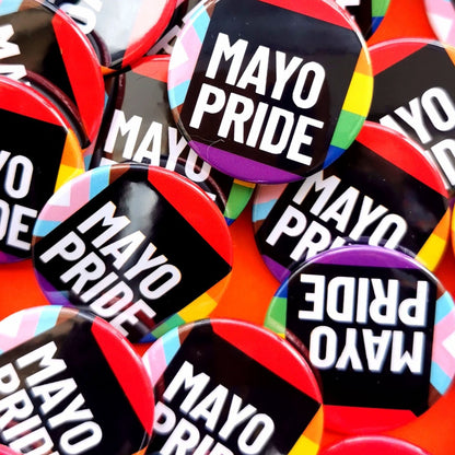 Mayo Pride badge